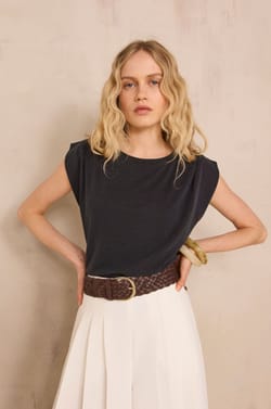 LYNDA sleeveless T-shirt;${refinementColor}