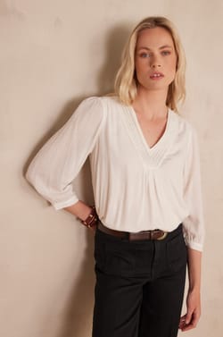 Blouse TAYLOR brod&eacute;e;${refinementColor}