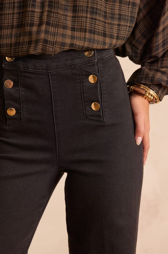 OXAN cotton jeans;${refinementColor}