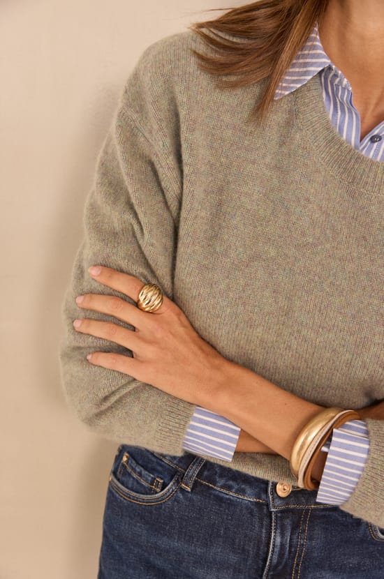 Aliz&eacute;e cashmere sweater;${refinementColor}