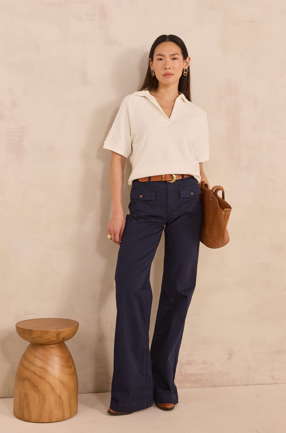 T-shirt manches courtes LEXY en coton ;${refinementColor}