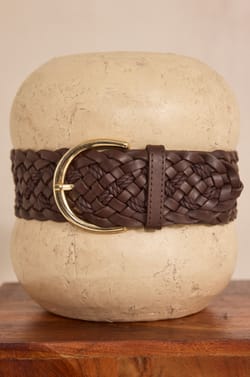 Ceinture en 100% cuir ELIE;${refinementColor}