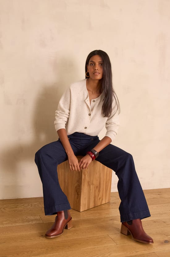 Cardigan BILLY BIS en 100% cachemire;${refinementColor}