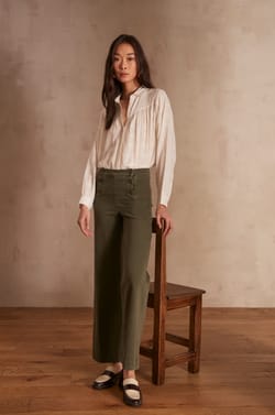Pantalon wideleg OXAN;${refinementColor}