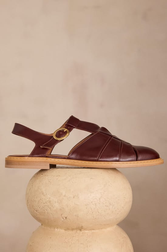 Sandales en 100% cuir SULLIVAN;${refinementColor}