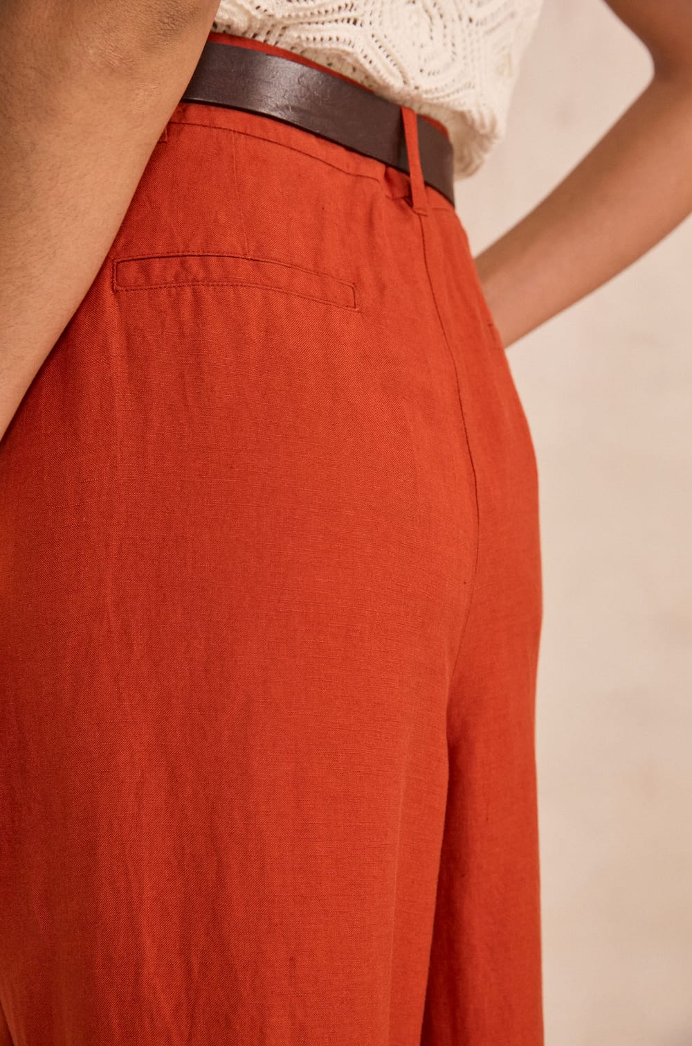 FLAUBERT wide pants;${refinementColor}