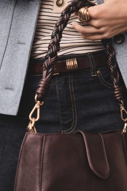 EVE 100% leather belt;${refinementColor}