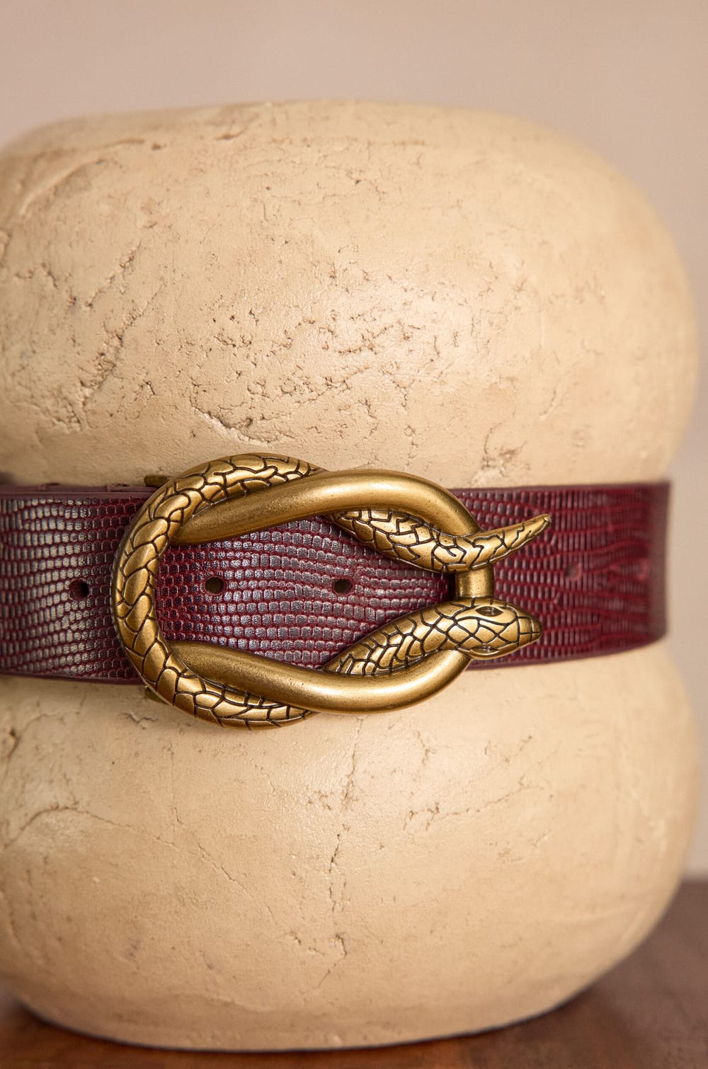 Ceinture LEON en cuir;${refinementColor}