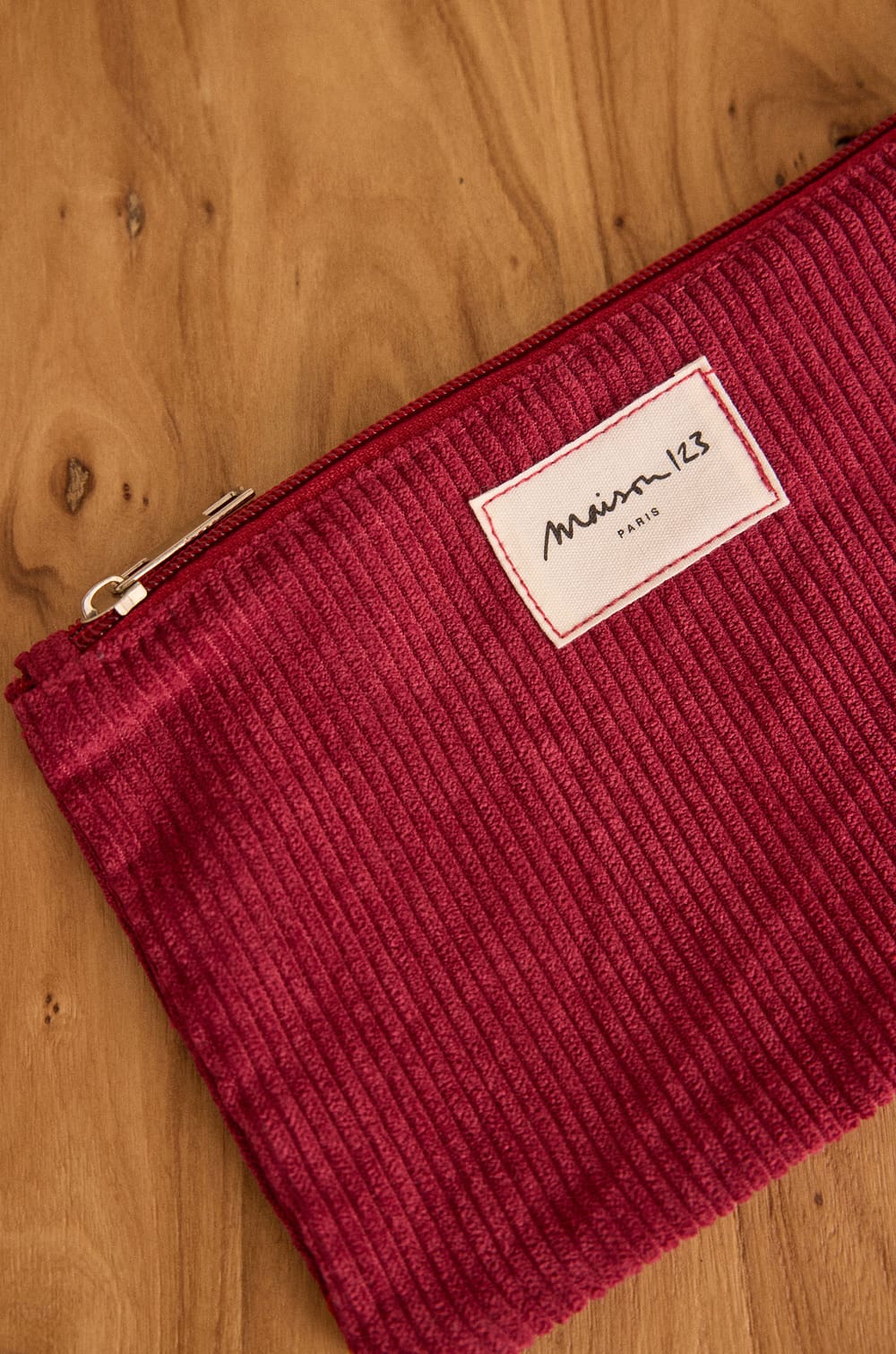 Pochette en velours côtelé GEORGIA;${refinementColor}