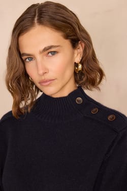 Turtleneck jumper in 100% 4-ply cashmere BRADLEY;${refinementColor}