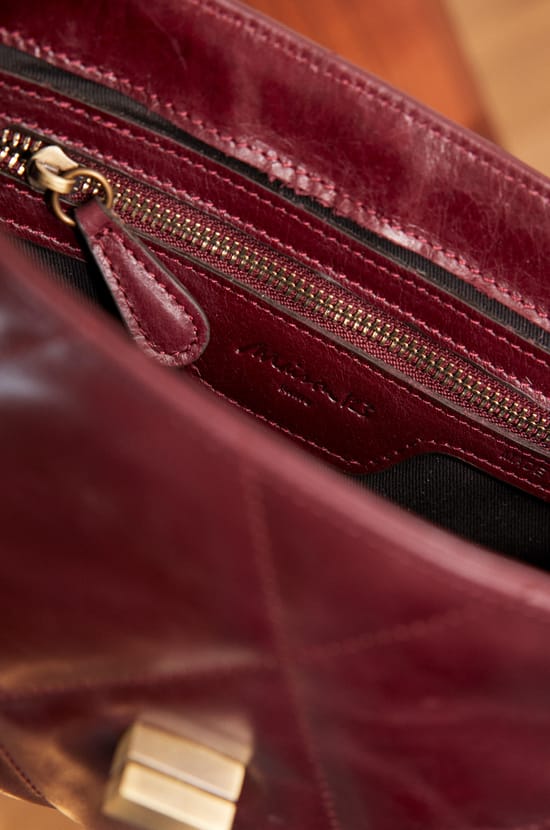 GABY leather bag;${refinementColor}