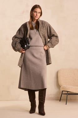 Dancing skirt 100% wool VIRGINIE;${refinementColor}