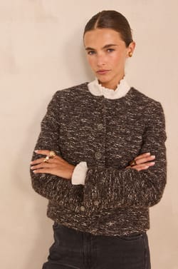 Long sleeve jacket VIRGILE;${refinementColor}