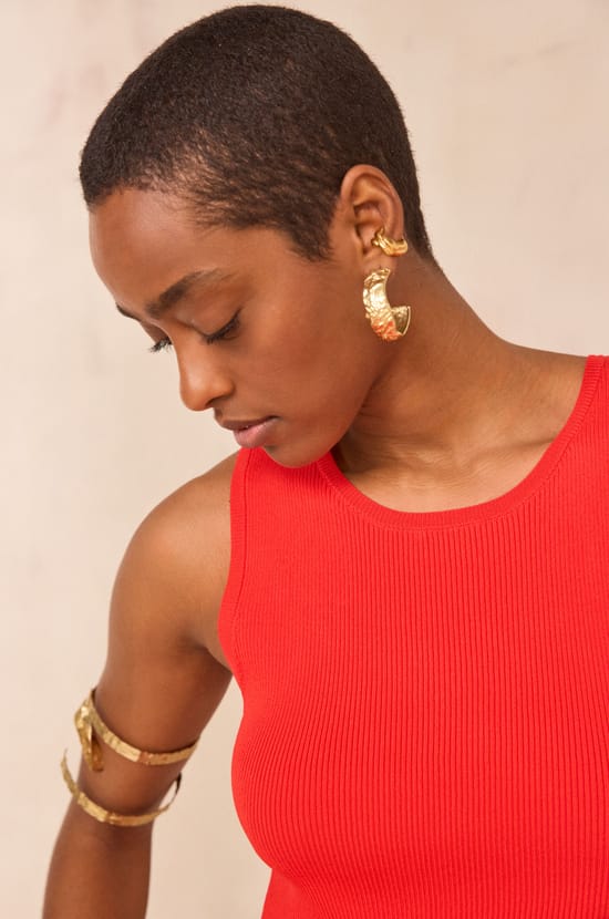 LYS two-tone trapeze dress;${refinementColor}