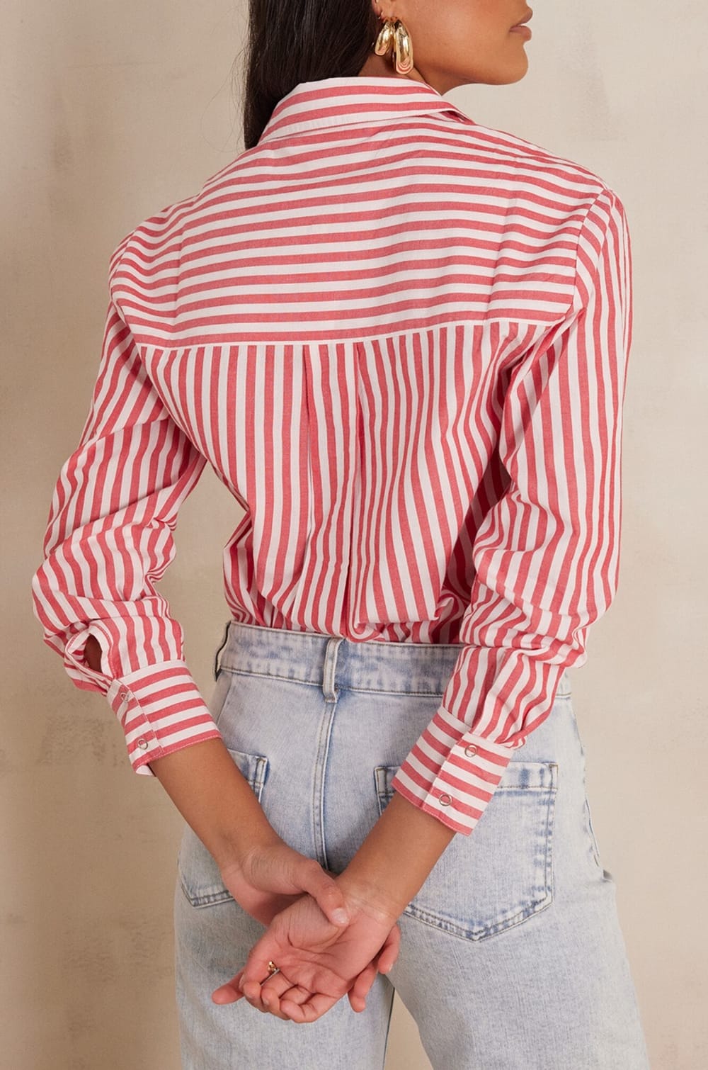 Chemise SAMY &agrave; rayures;${refinementColor}