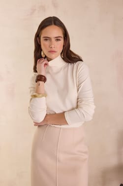 FERGUIE roll neck T-shirt;${refinementColor}