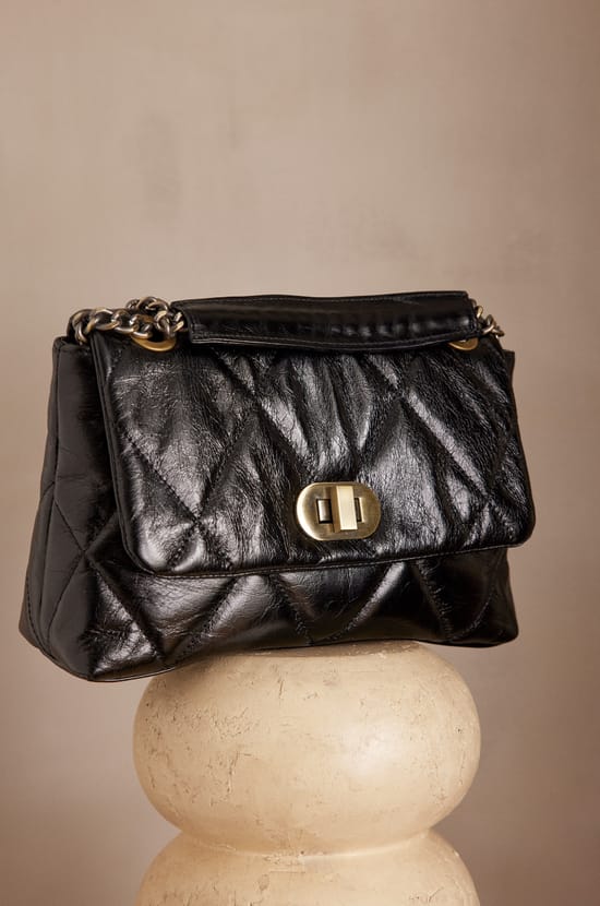 GABY leather bag;${refinementColor}