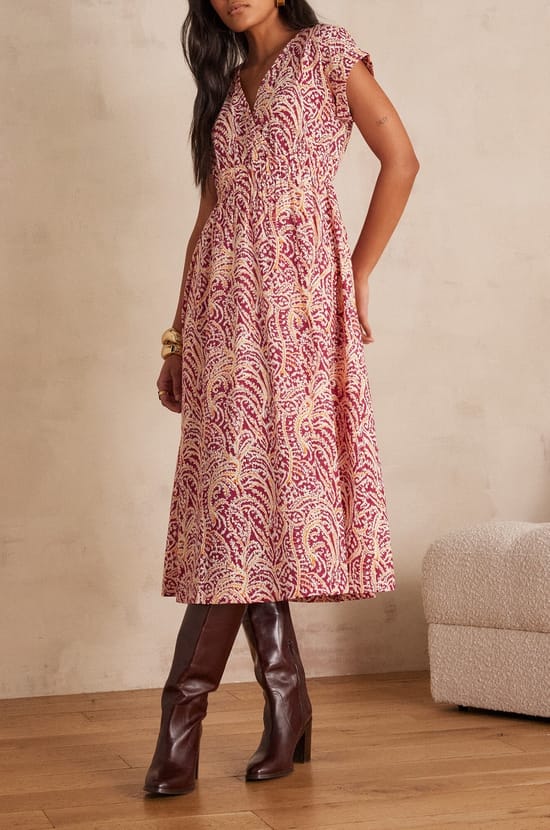 Robe REVE en coton;${refinementColor}