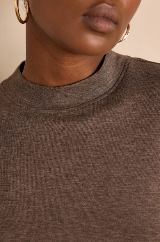 FLYNN high neck T-shirt;${refinementColor}