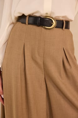 Loose-fitting cotton blend pants LUCE;${refinementColor}