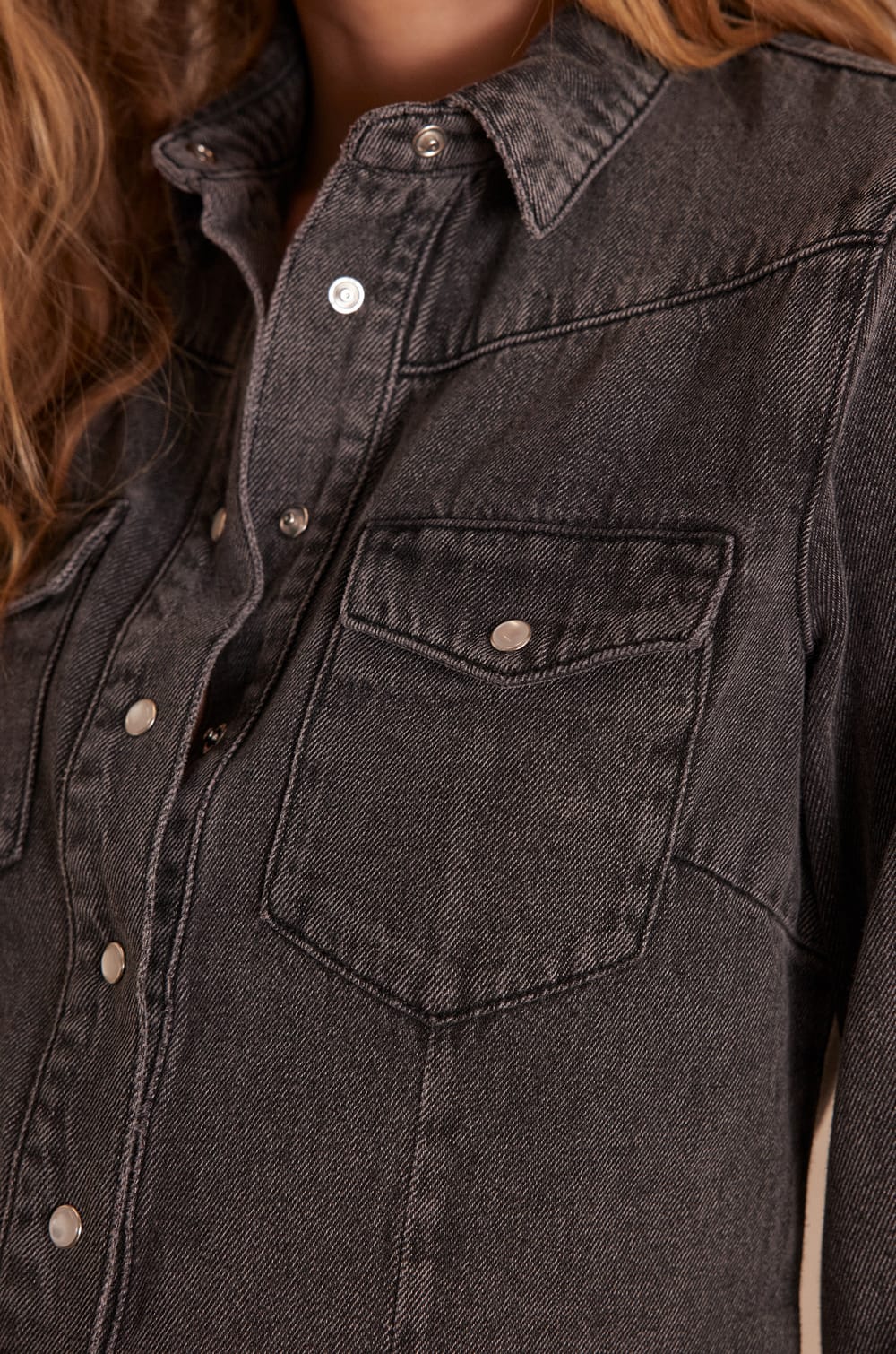 Surchemise en jean BLOUM;${refinementColor}