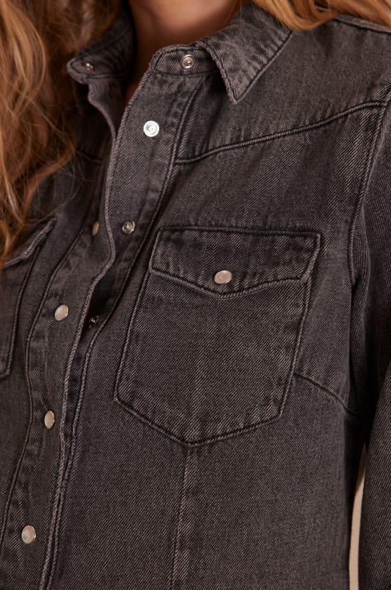 Surchemise en jean BLOUM;${refinementColor}