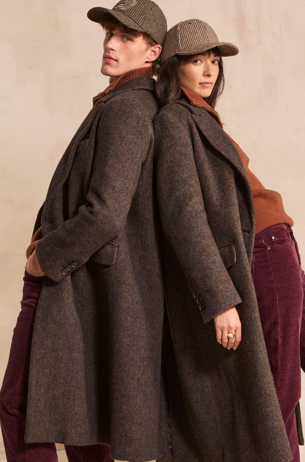 Unisex coat CORENTIN;${refinementColor}