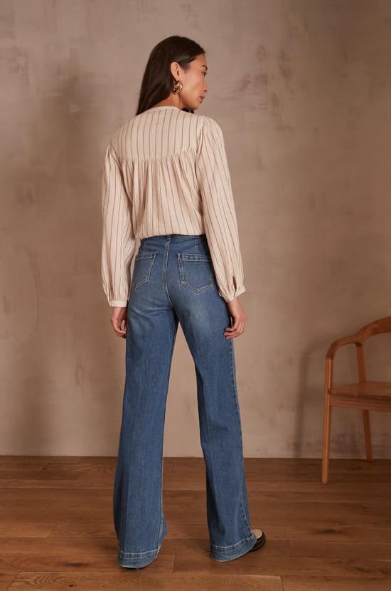 LUNA flared jeans PhotoZ | 1-2-3
