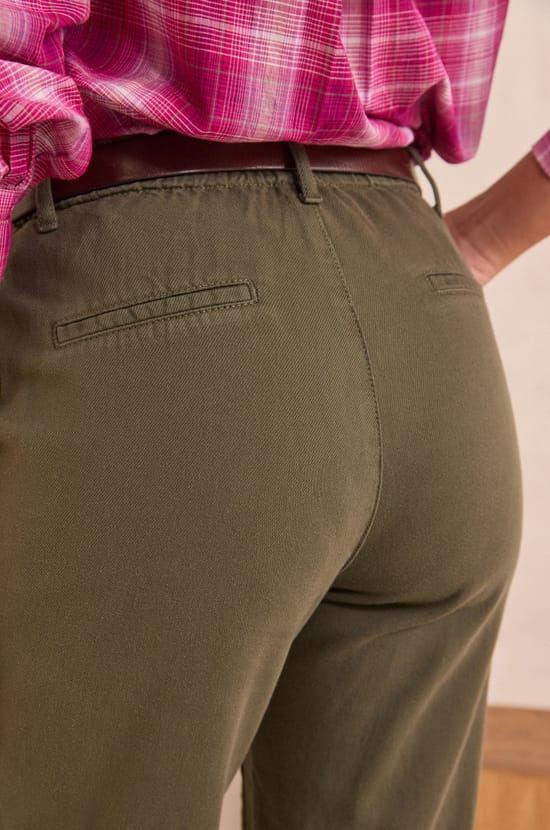 100% cotton chino trousers SABIL;${refinementColor}