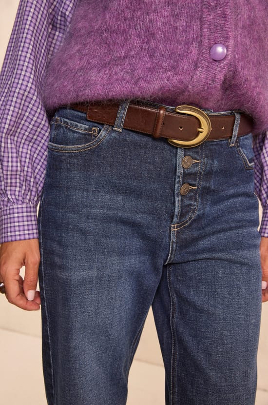 Jean straight 7/8th SASHA;${refinementColor}