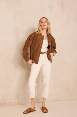 SABIL cotton chino pants;${refinementColor}