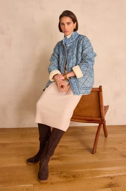 Robe ROXANA en laine;${refinementColor}