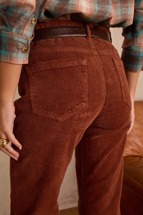 Unisex corduroy trousers SAUVAGE;${refinementColor}