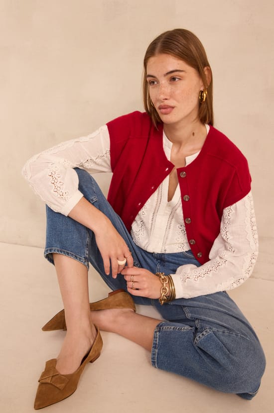 Sleeveless cashmere sweater ARTHUR;${refinementColor}