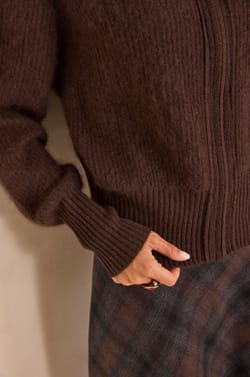 Pull zipp&eacute; en laine AYDEN;${refinementColor}