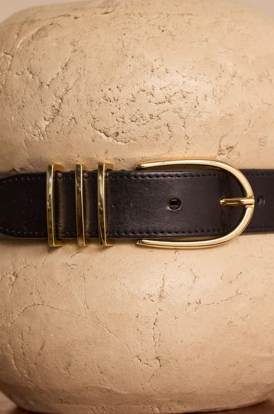 Ceinture en cuir JOHN;${refinementColor}
