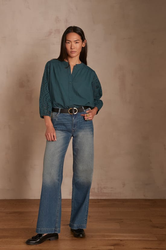 SANDY wide-leg jeans PhotoZ | 1-2-3