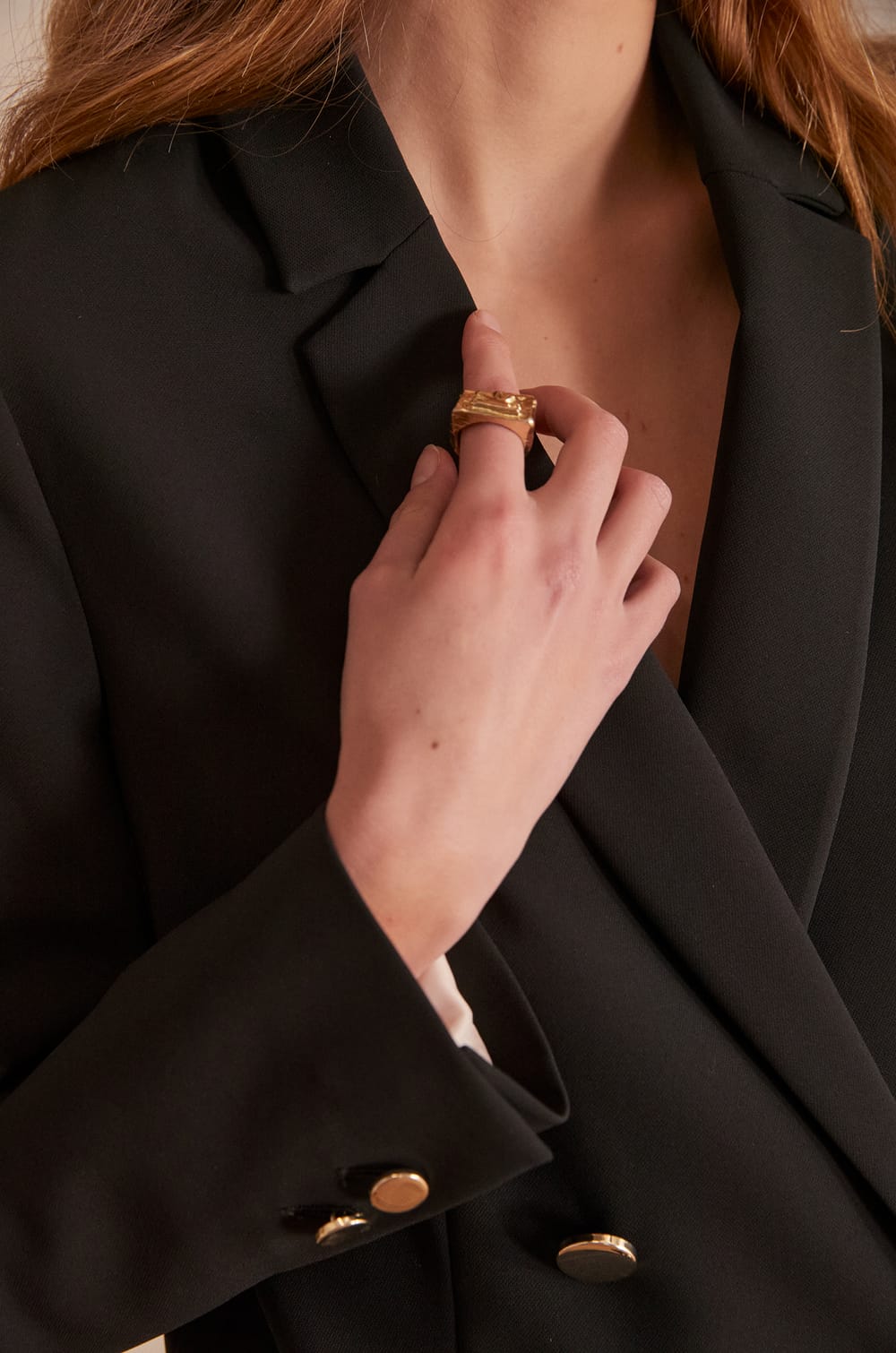 FLORINE tailored jacket;${refinementColor}