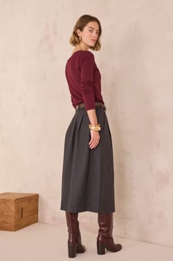 OPHELIE midi skirt;${refinementColor}