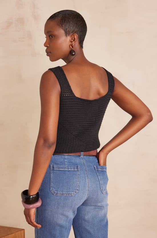 D&eacute;bardeur BAYA en coton;${refinementColor}