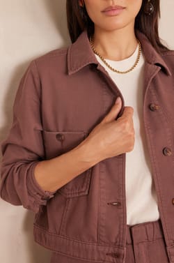 Veste CASTILLE en coton;${refinementColor}