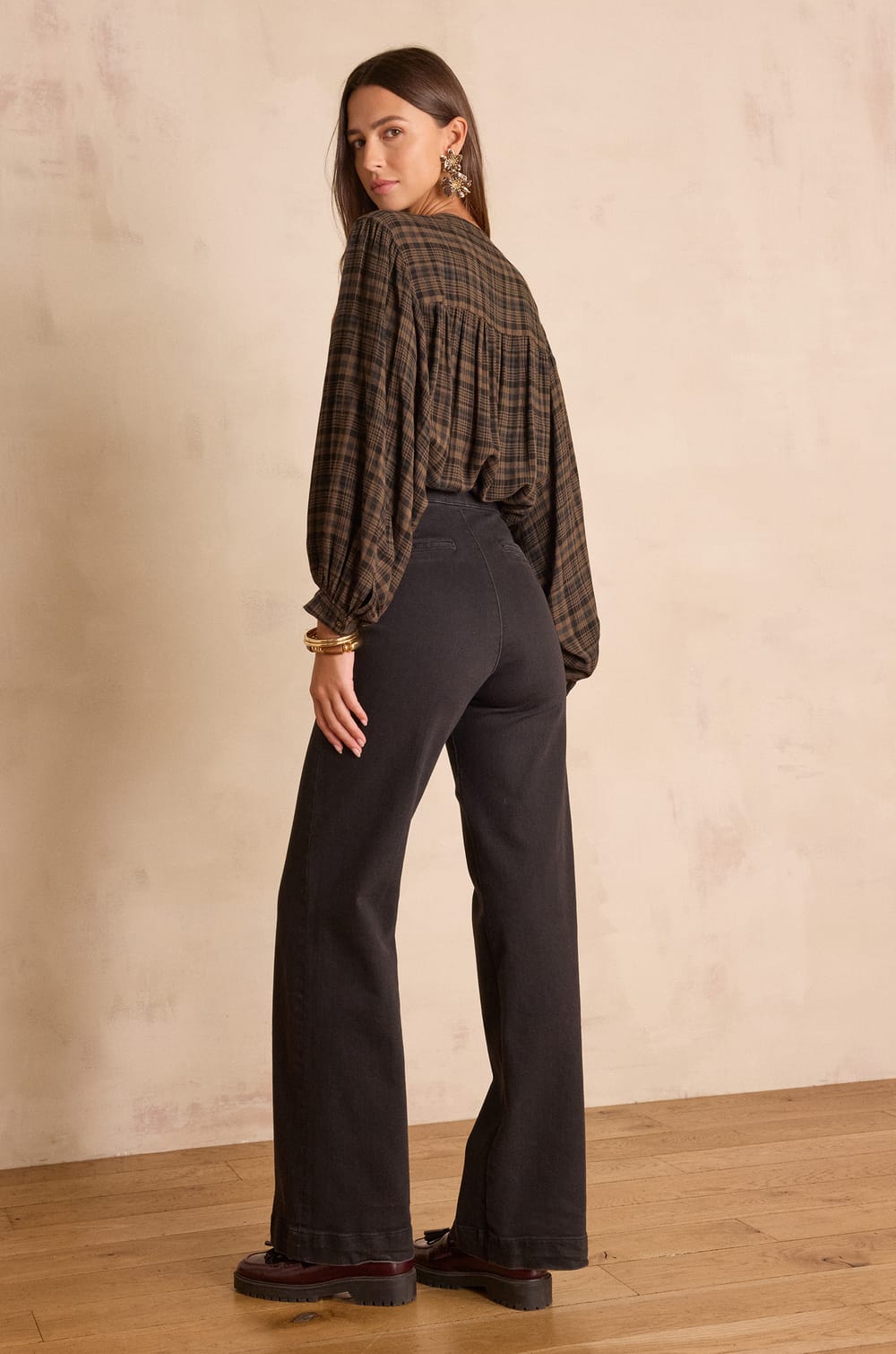 OXAN cotton jeans;${refinementColor}
