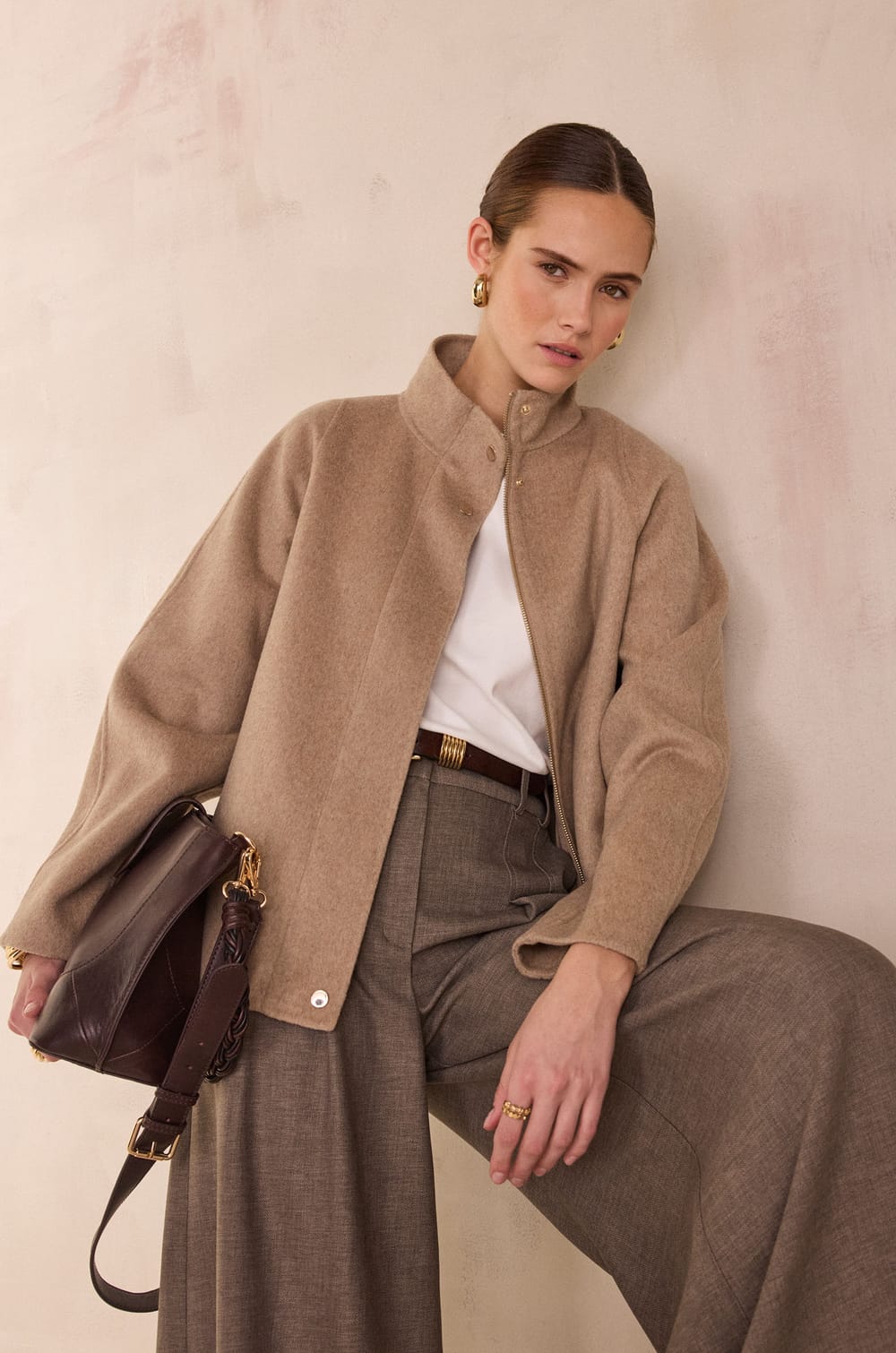 FELICITY wool jacket;${refinementColor}