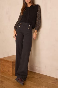 OXAN cotton jeans;${refinementColor}