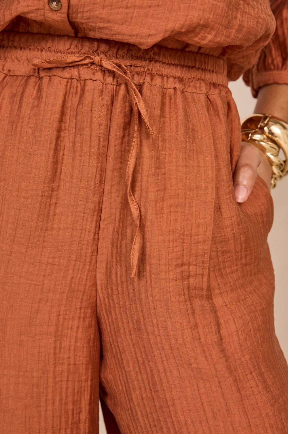 PRINCE wide pants;${refinementColor}