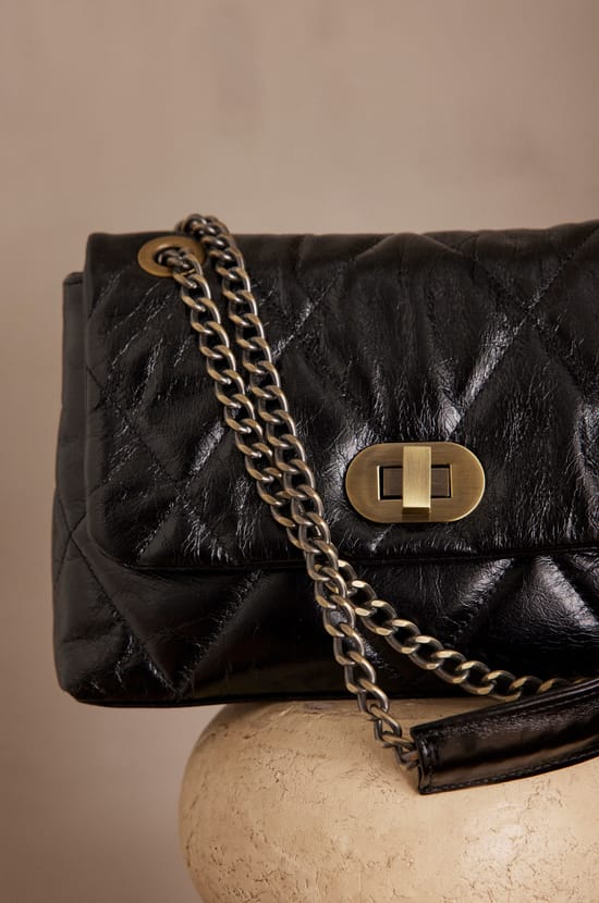 GABY leather bag;${refinementColor}