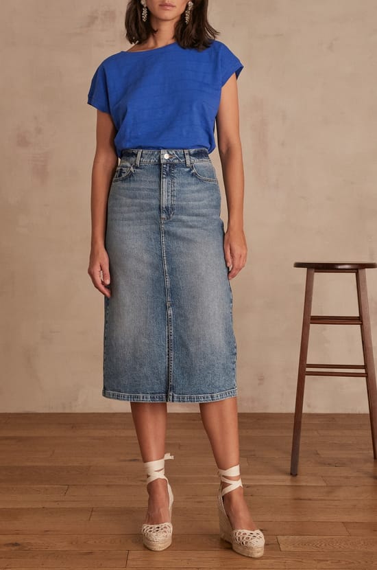 JUPE EN JEAN BIRDY;${refinementColor}