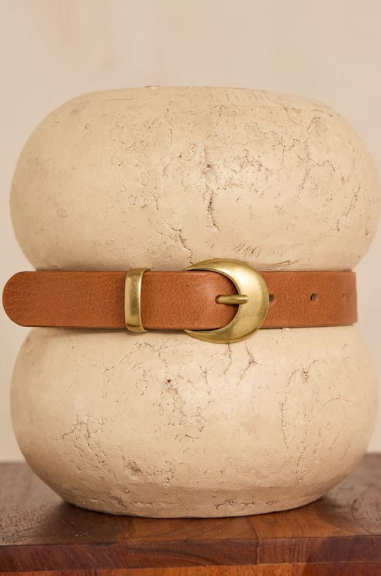 Leather Belt NOE;${refinementColor}