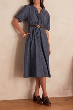 Robe LINDA en coton;${refinementColor}