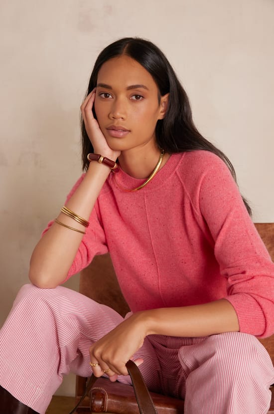 ARY jumper in 100% cashmere;${refinementColor}